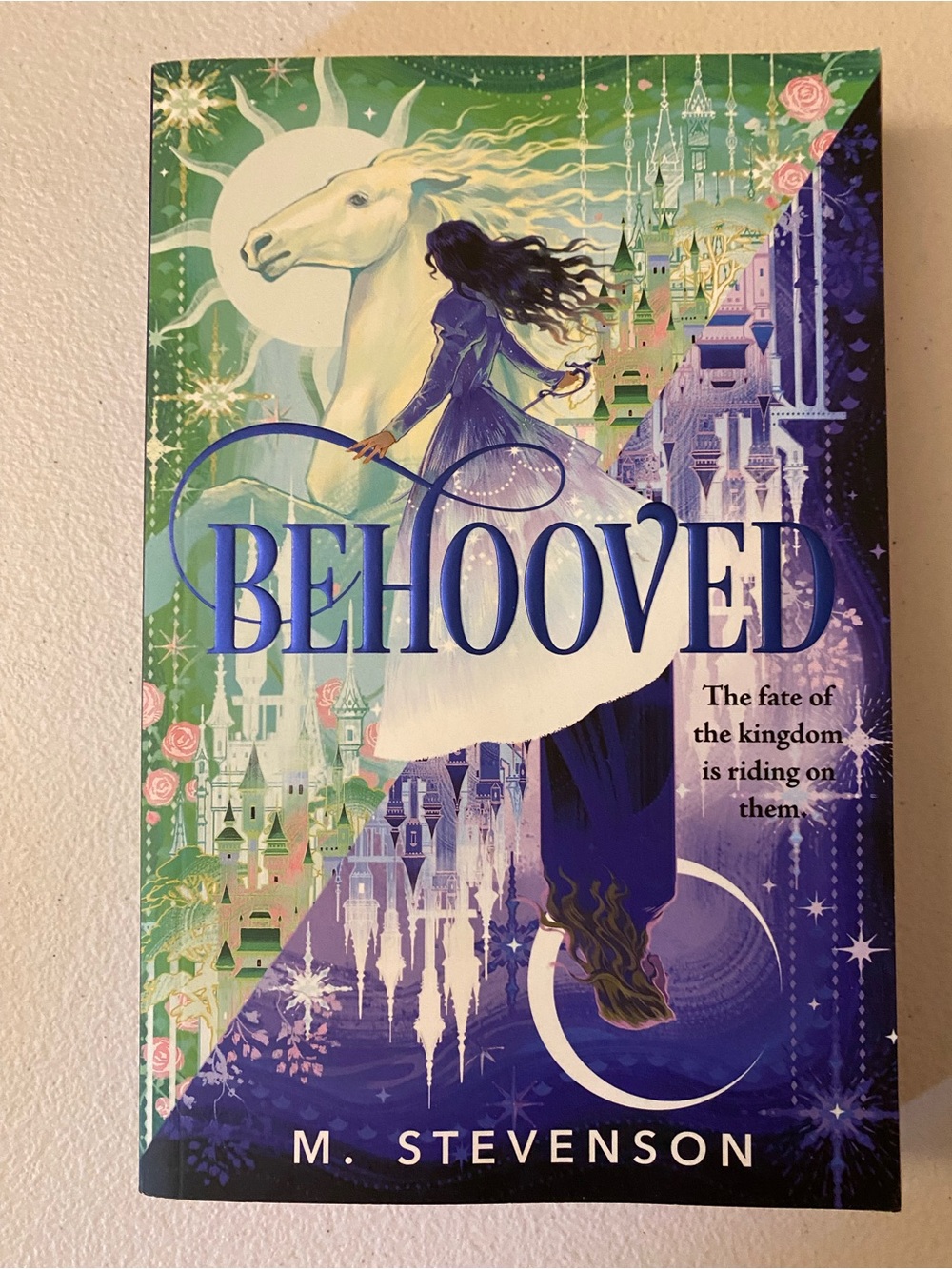 Behooved by M. Stevenson - Fantasy Book with Sprayed Edges